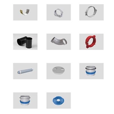 Kunststoff-Lüftungsrohrverschraubungen